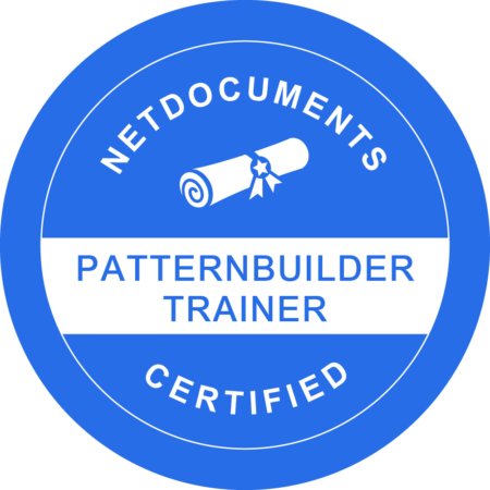 PatternBuilder Trainer Certification