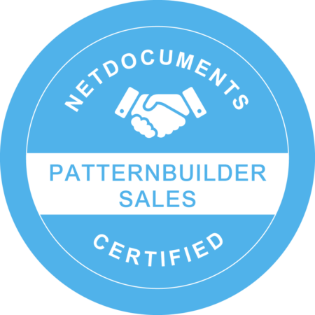 PatternBuilder Sales Certification