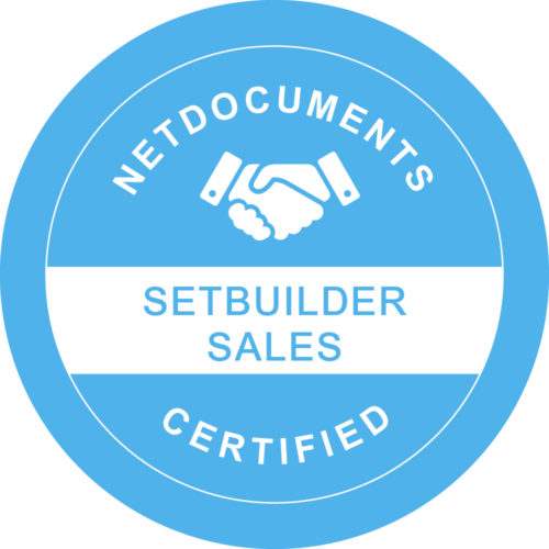 SetBuilder Sales Certification