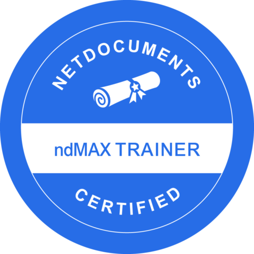 ndMAX Trainer Certification
